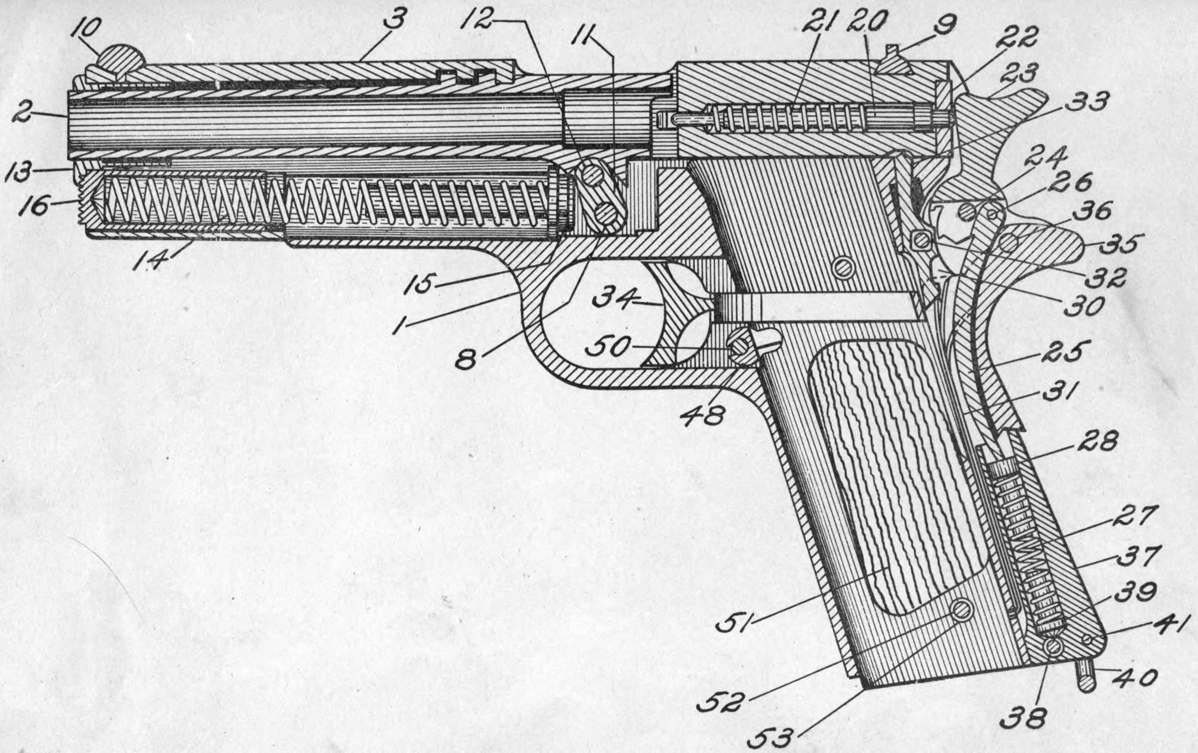 Colt Delta Elite 10mm 2nd Gen — parts schematic