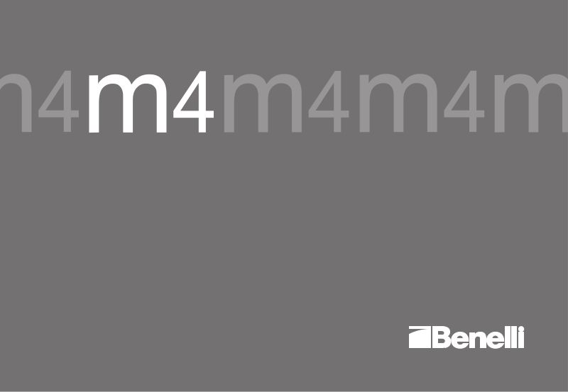 Benelli M4 Tactical 12ga Semi-Auto — manual cover